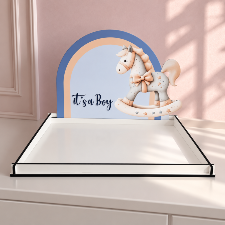 מגשי עץ – 26×34 ס״מ – לוח אחורי 22×34 ס״מ – CNC – הדפסת UV