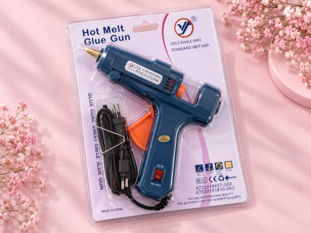 אקדח דבק חם גדול מקורי – 100W – GL808
