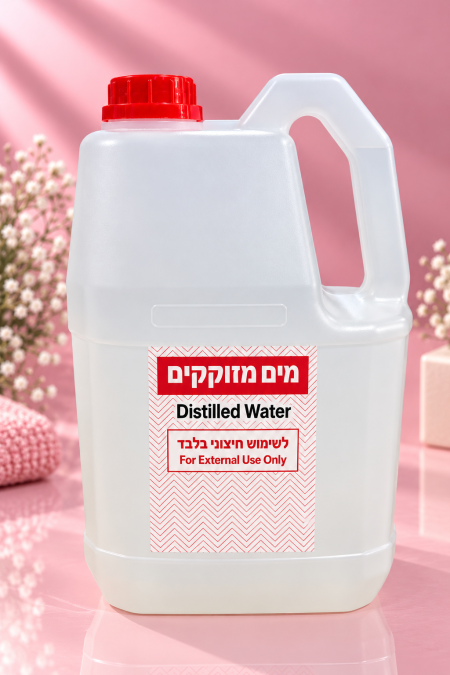 מים מזוקקים – 4 ק״ג