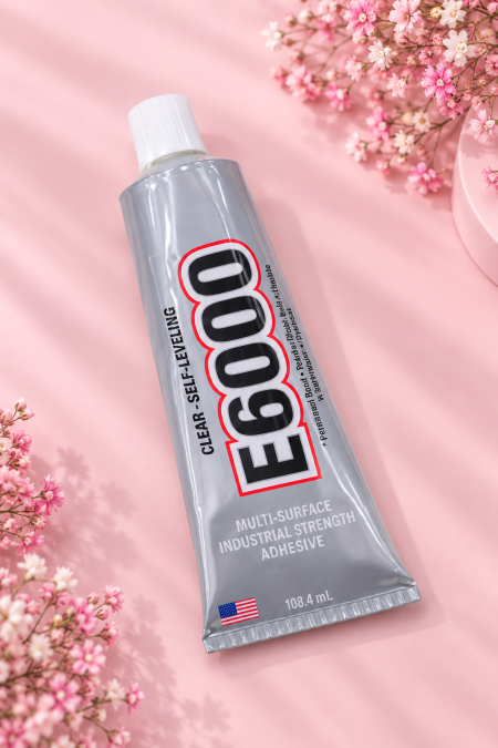 דבק E6000 שקוף אמריקאי מקורי – 110 מ״ל